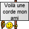 j'ai eu mon code!! Cordepou